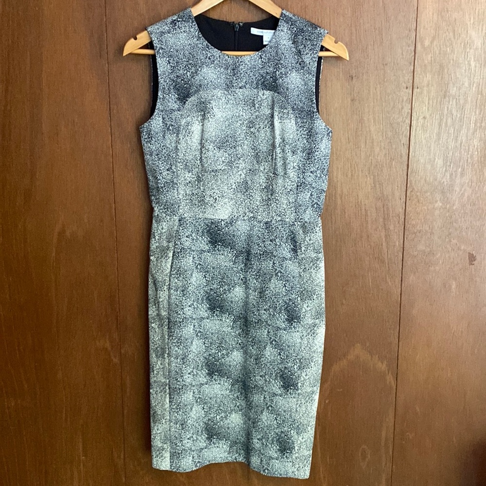 Diane Von Furstenberg Speckled Sheath Dress